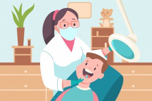 kind-in-een-tandartspraktijk-arts-tandarts-en-patient-vector-cartoon-platte-medische-illustratie_97231-545